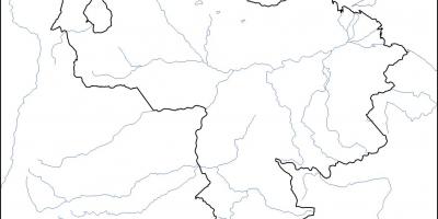 فنزويلا خريطة فارغة